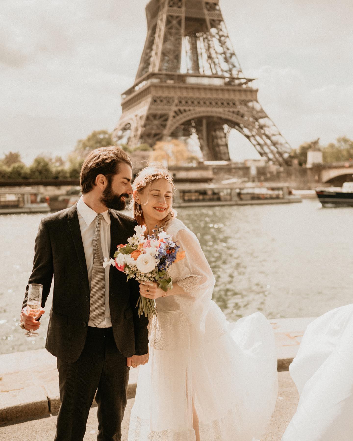 Paris Wedding Photographer - Alyssa Belkaci