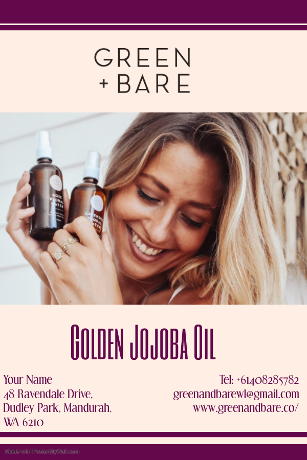 Shop 100% Natural Golden Jojoba Oil