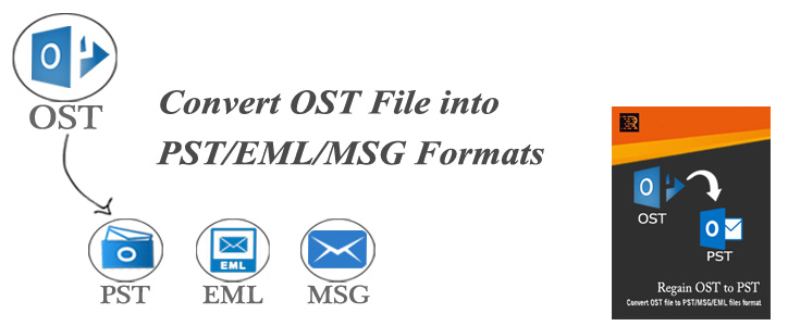 How to convert OST file into outlook PST file format?