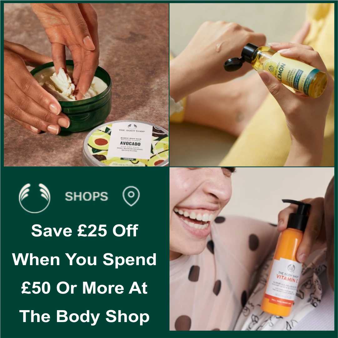 The body shop voucher
