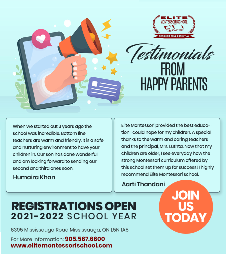 Registrations open 2021-2022 School Year....