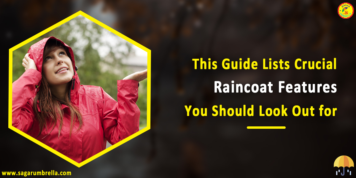 This Guide Lists Crucial Raincoat Features You Should Look Out for