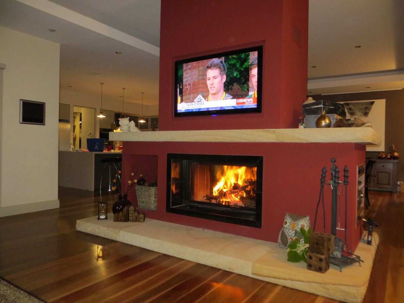 Modern Gas Fireplaces Designs