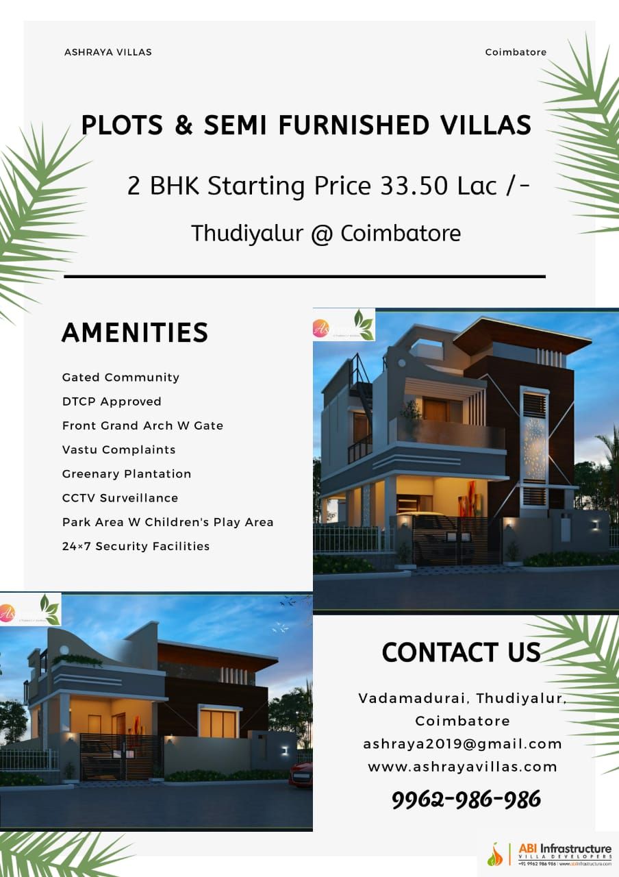 Gated Community Villas in Coimbatore