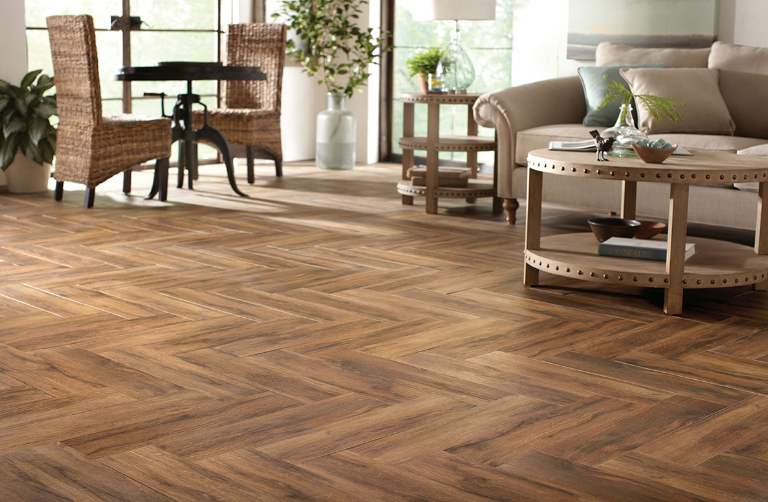 Experience the Magic of Wood Look Tile Flooring | LA Stone and Kitchens