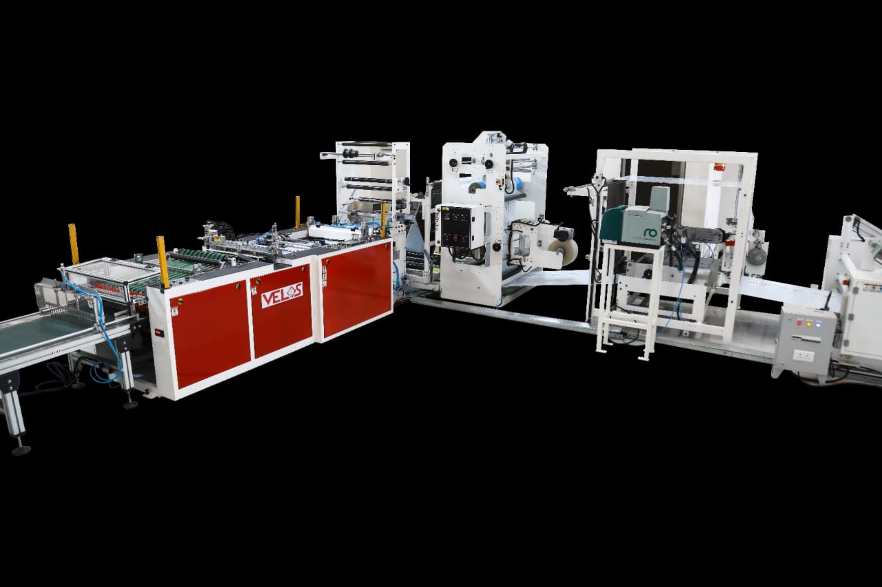 Manufacturer of Courier Bag Making Machine in India