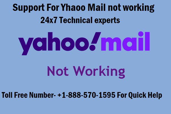 Yahoo mail Not Working 