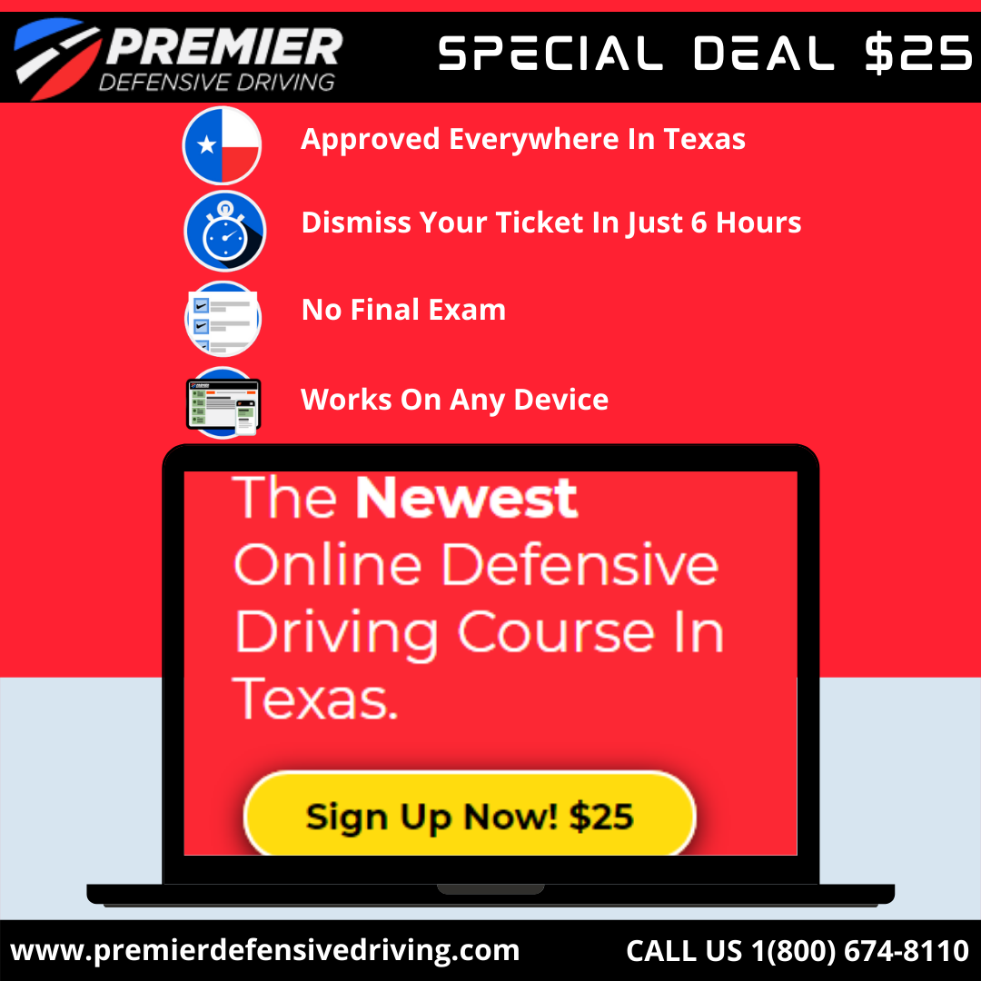 Texas Defensive Driving Course | Premier Defensive Driving