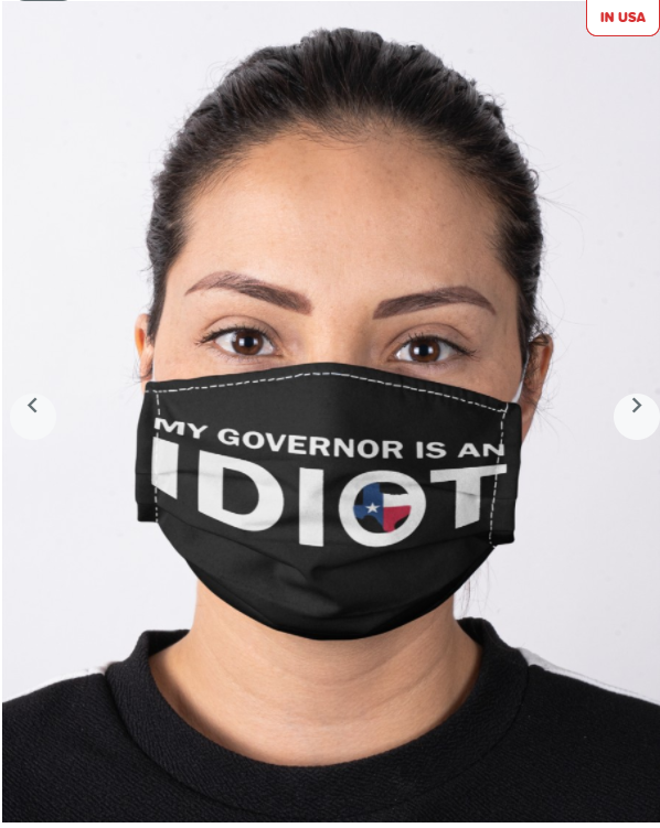 My governor is an idiot mask