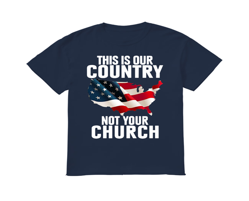 This Is Our Country Not Your Church T Shirt