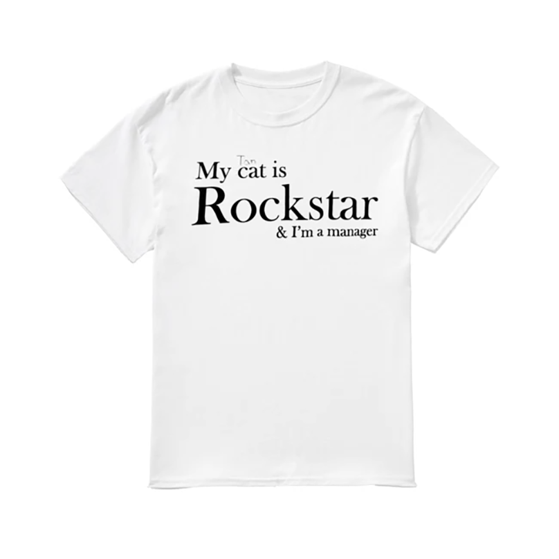 My c̶a̶t̶ Tan is Rockstar t shirt