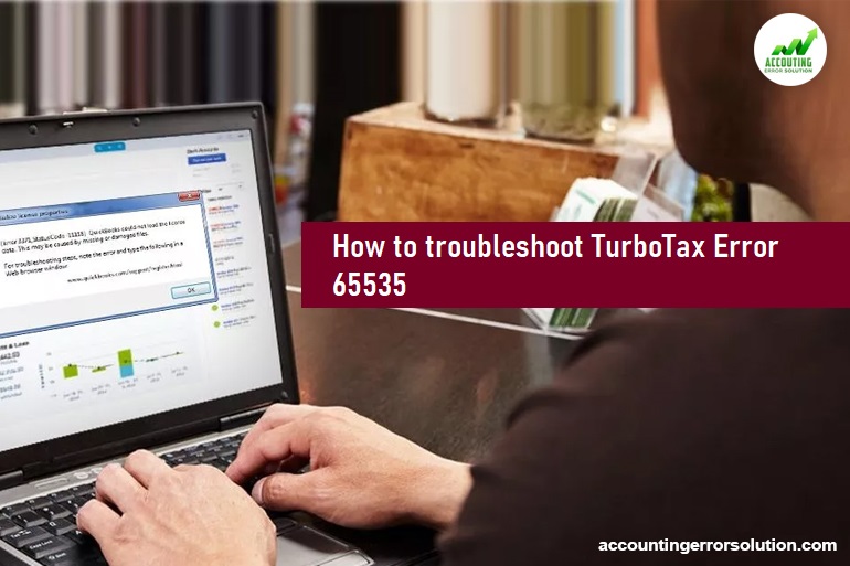 How to troubleshoot TurboTax Error 65535