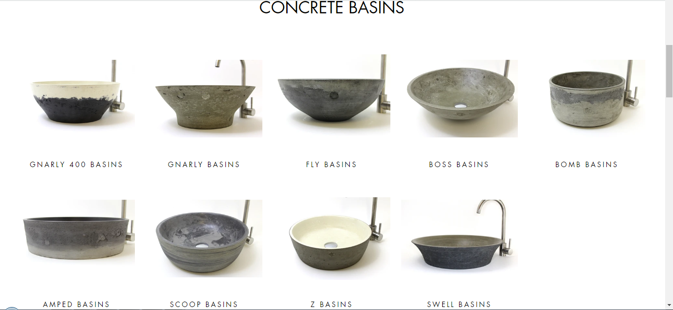 Concrete Bathroom Basin| Roc Products
