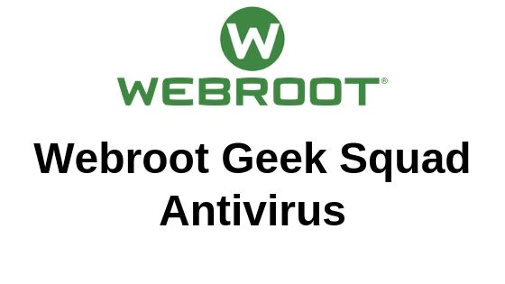 Geek Squad Webroot