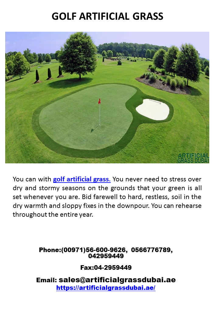 Golf Artificial Grass in Dubai