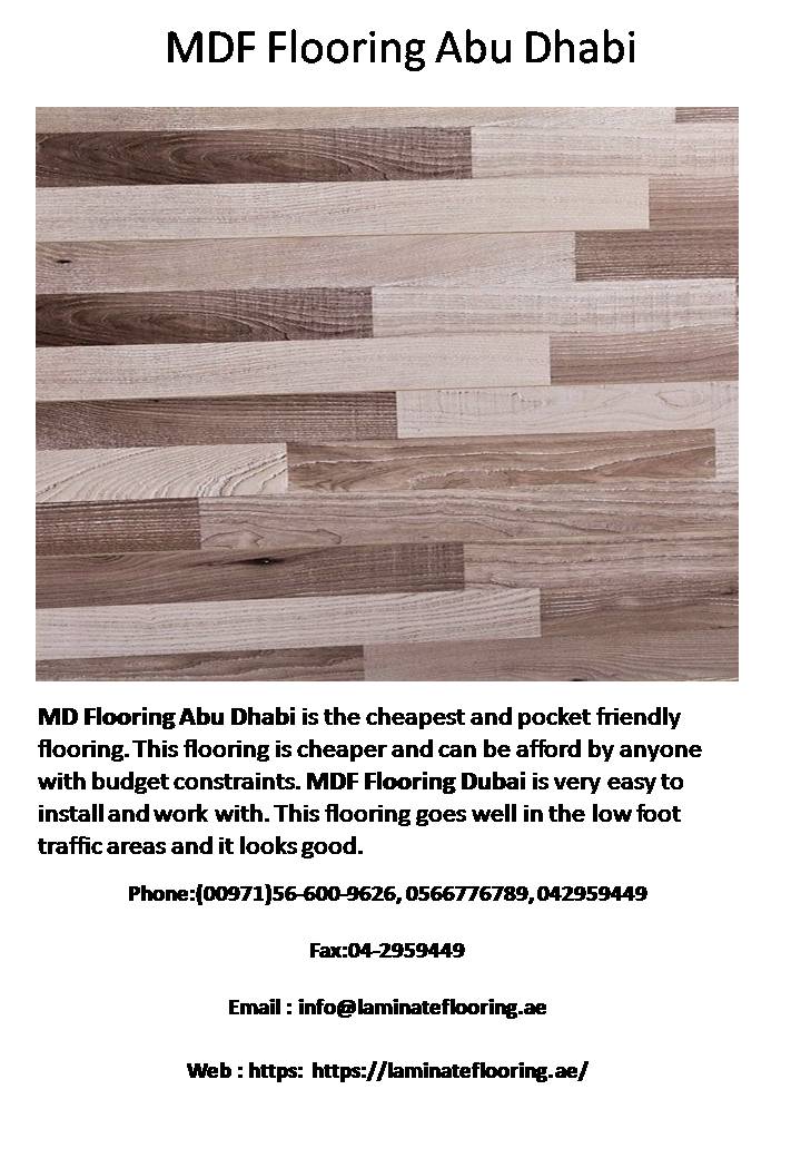 MDF Flooring in Dubai