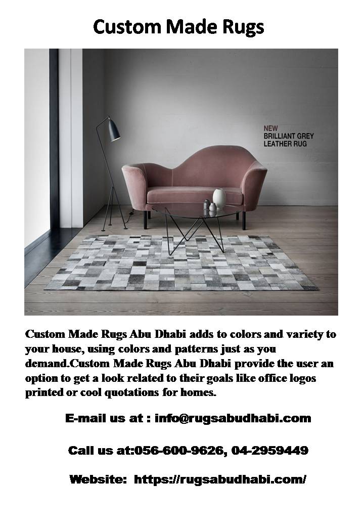 Custom Made Rugs in Abu Dhabi