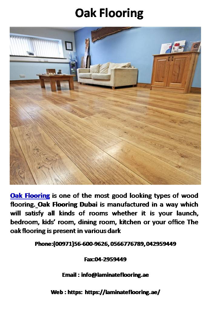Oak Flooring in Dubai