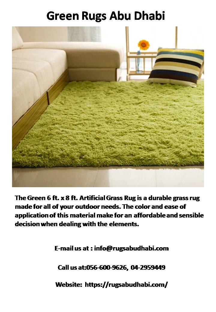 Green Rugs in Dubai