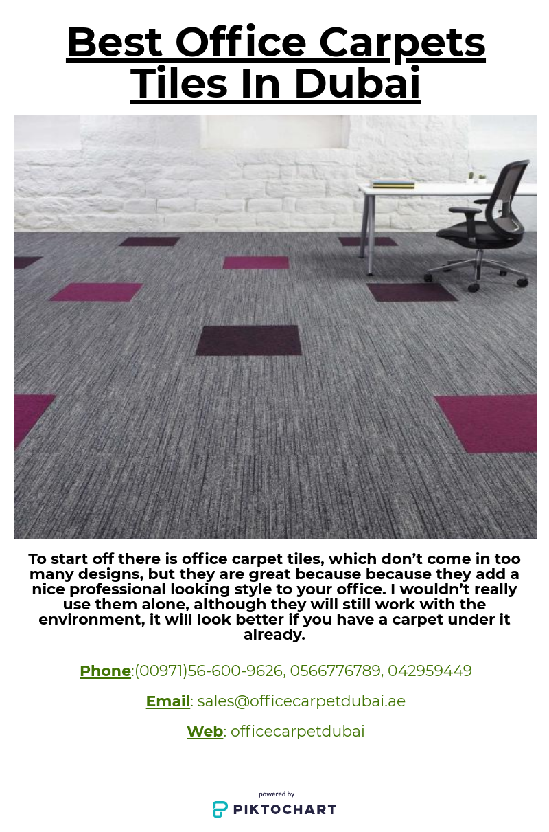 Office Carpet Tiles in Dubai