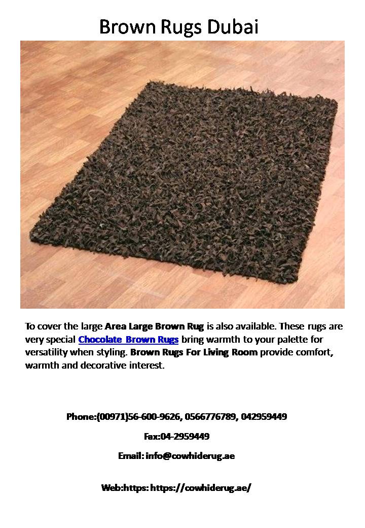 Brown Rugs In Dubai
