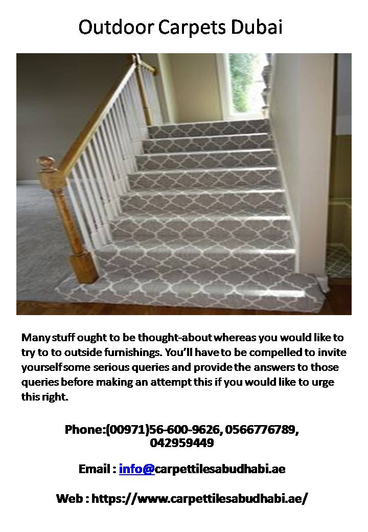 Outdoor Carpets In Dubai