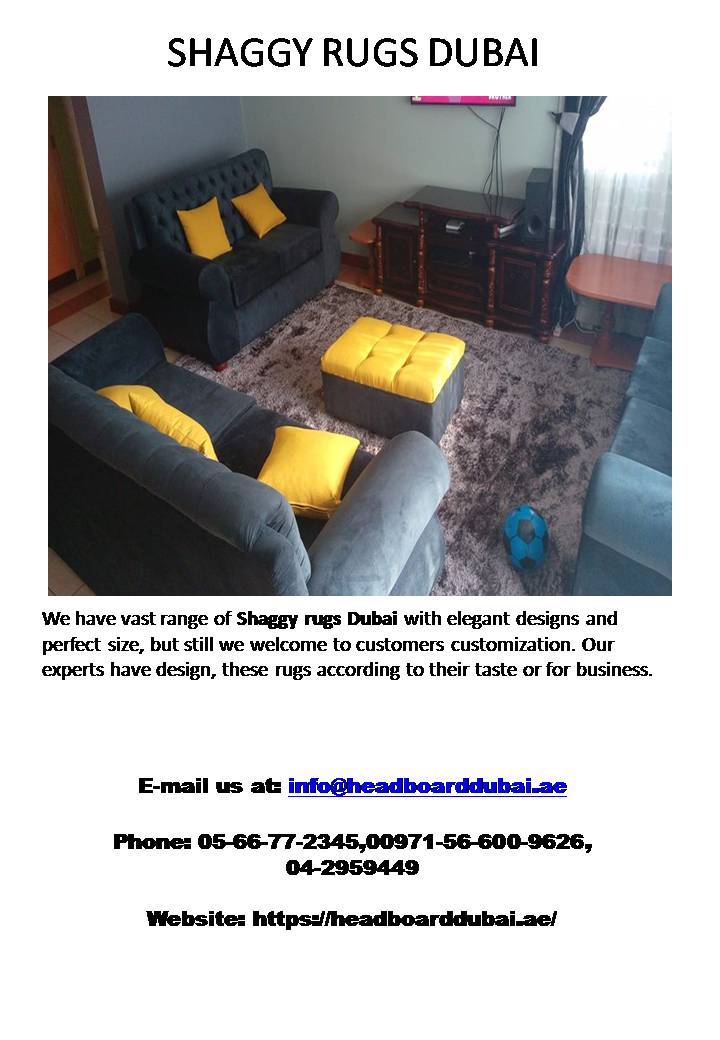 Shaggy Rugs Dubai