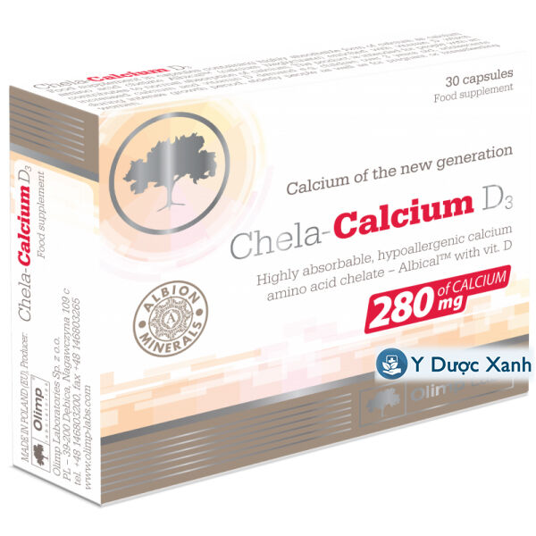 Thuốc Canxi Chela Calcium D3 Giá Bao Nhiêu, Mua Bán Ở Đâu - Y Dược Xanh