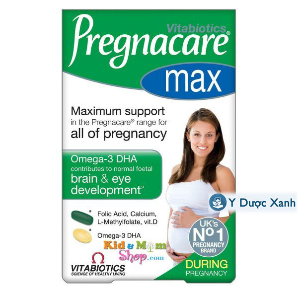 Thuốc Vitabiotics Pregnacare Max - Mua Chính Hãng Tại Y Dược Xanh
