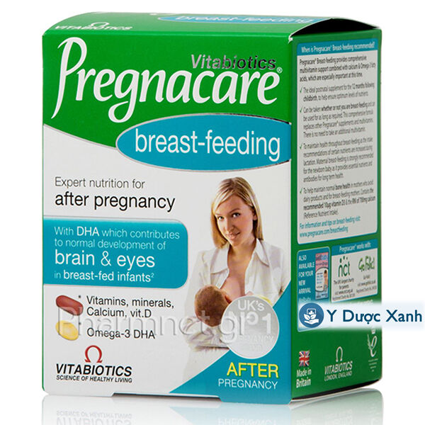 Thuốc Vitabiotics Pregnacare Breast-Feeding - Mua Chính Hãng Tại Y Dược Xanh