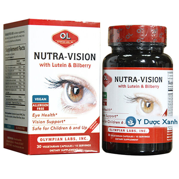 Thuốc Bổ Mắt Nutra Vision - Mua Chính Hãng Tại Y Dược Xanh