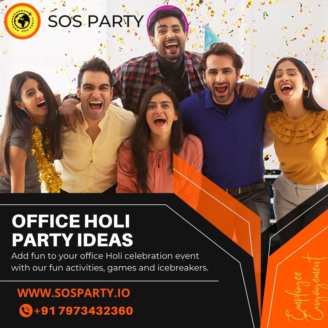 Holi party ideas for office