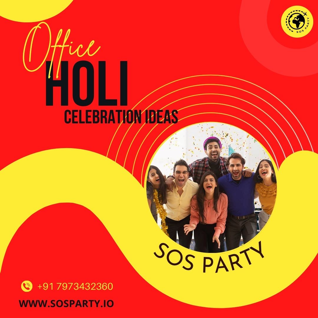 Holi celebration ideas in office