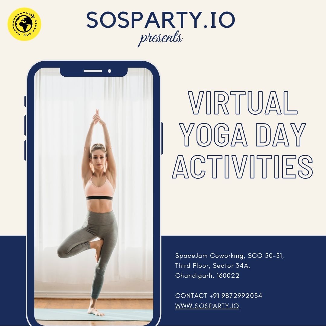 Virtual yoga day activities