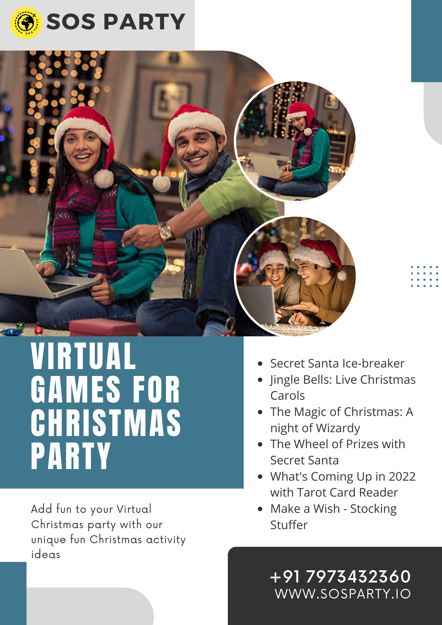 Virtual Games for Christmas Party
