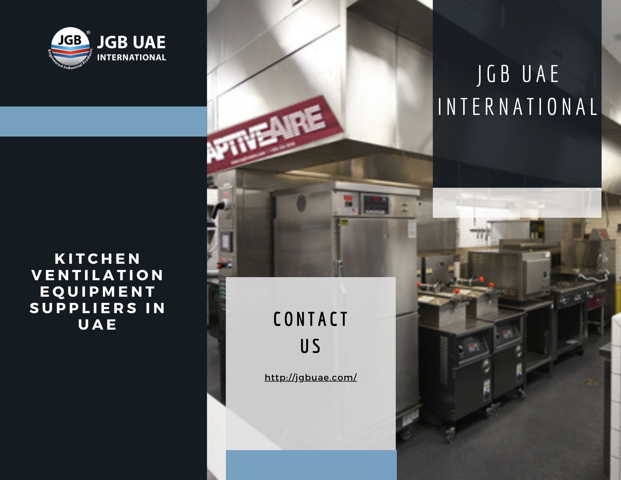 Get the help of JGB UAE-Kitchen Ventilation Equipment Suppliers in UAE