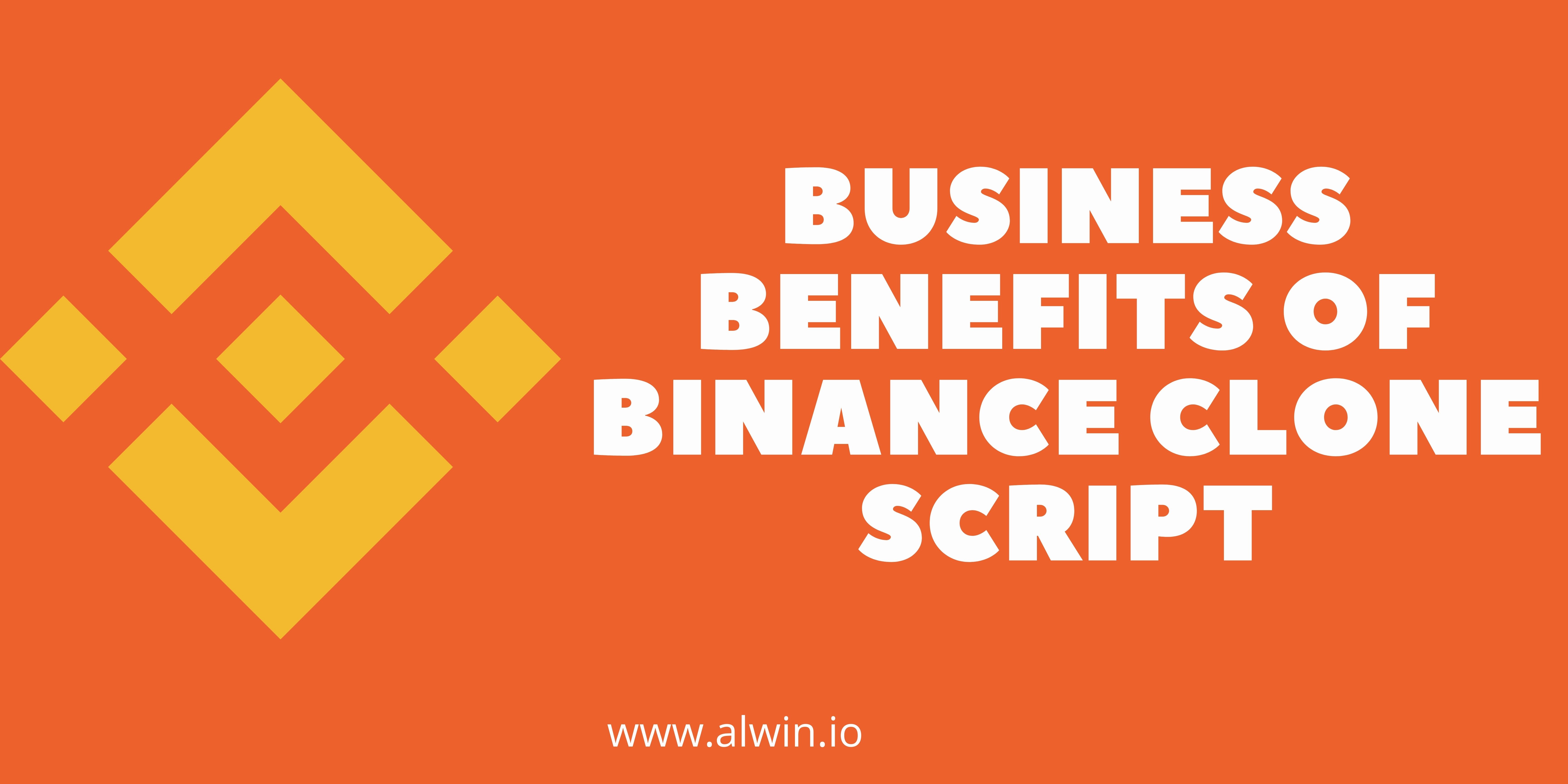 Business benefits of Binance clone script