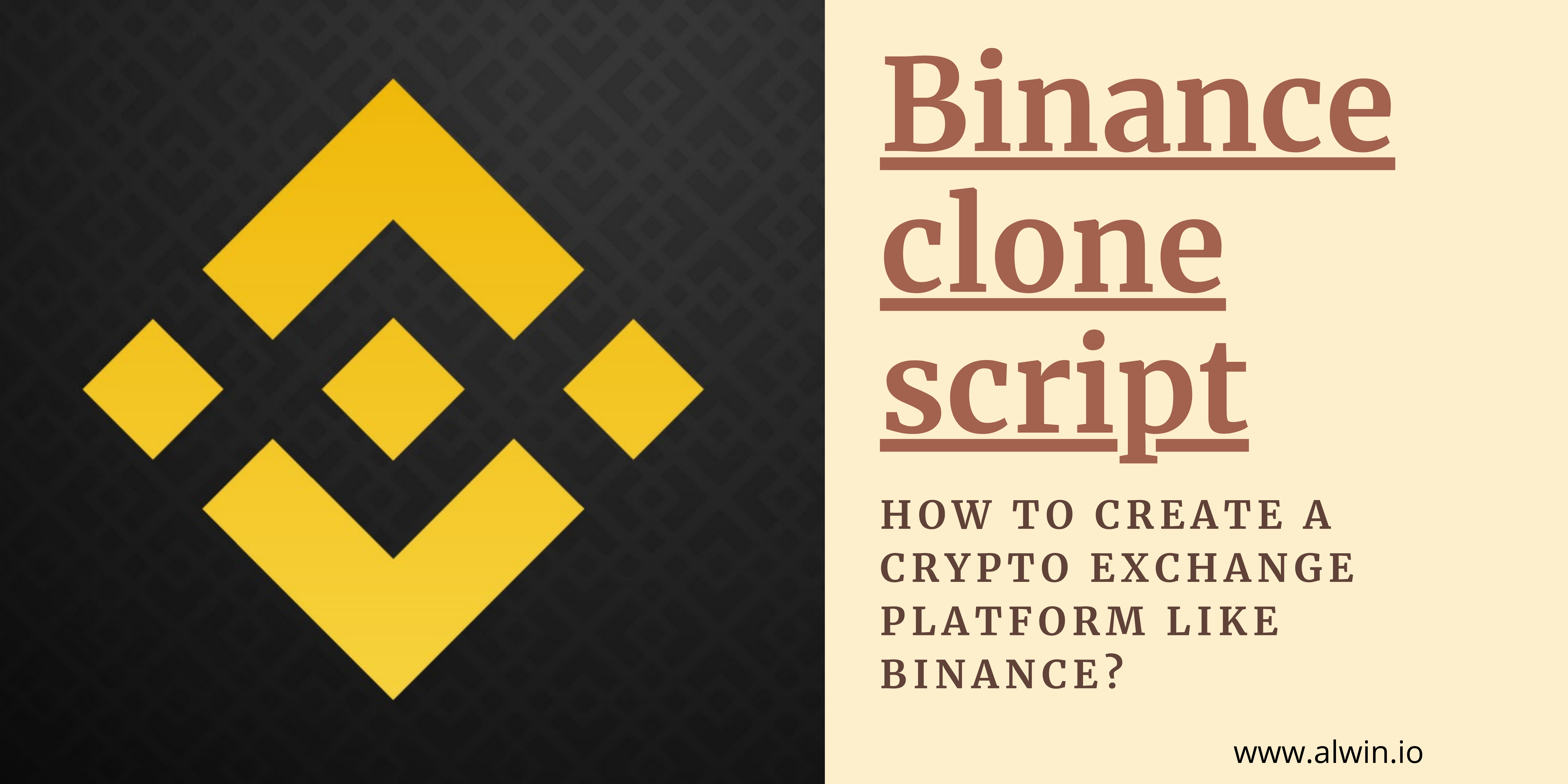 Binance clone script- how to create a crypto exchange platform like Binance?