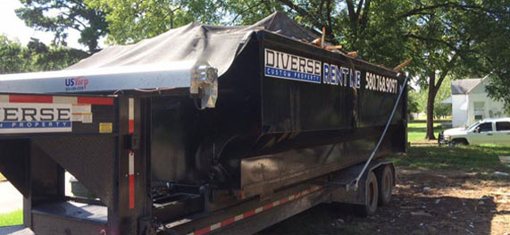 Does your temporary construction project need a clean out? Hire roll-off dumpsters