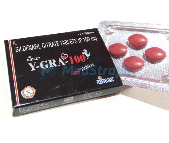 Y Gra 100mg Red | Y Gra 100 mg Tablets | Price, Reviews, Uses