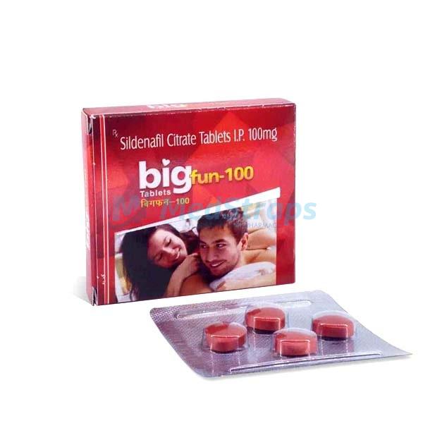 BigFun 100mg |BigFun 100 Tablets | Reviews, Side effects