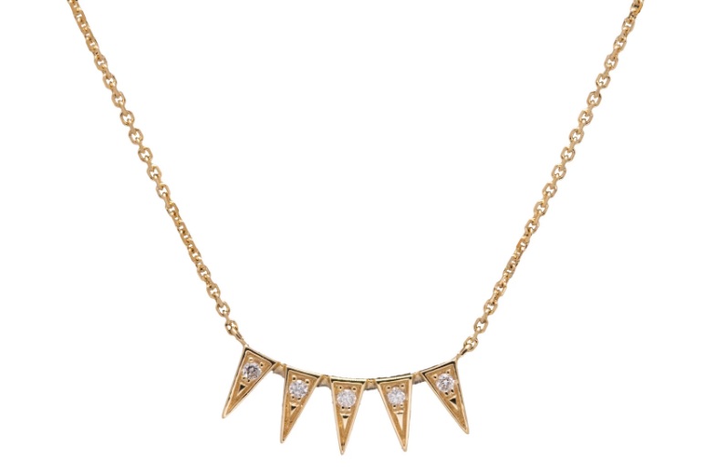 Dazzle your look with gold diamond necklaces online
