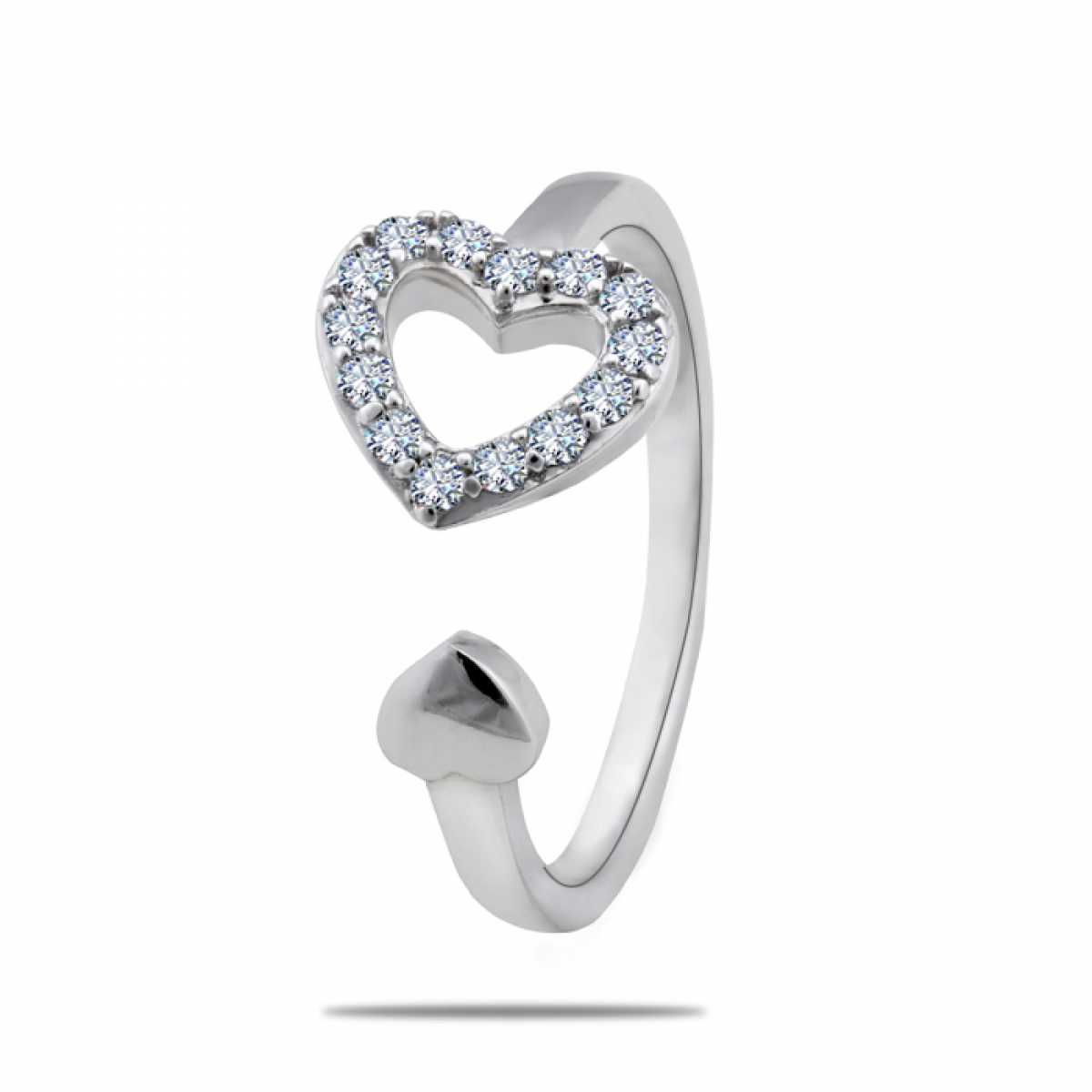 New collection of Heart shape gold ring from SilverShine