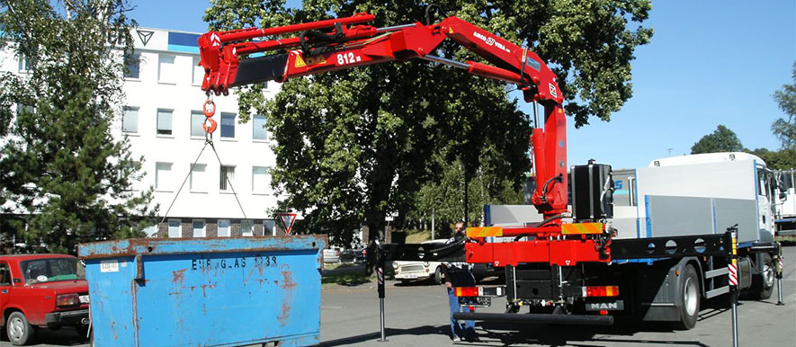 Industries that Rely on Amco Veba Knuckle Boom Cranes