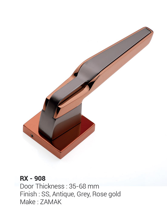 Lever Handles on Rose | Door Handles | Romex India
