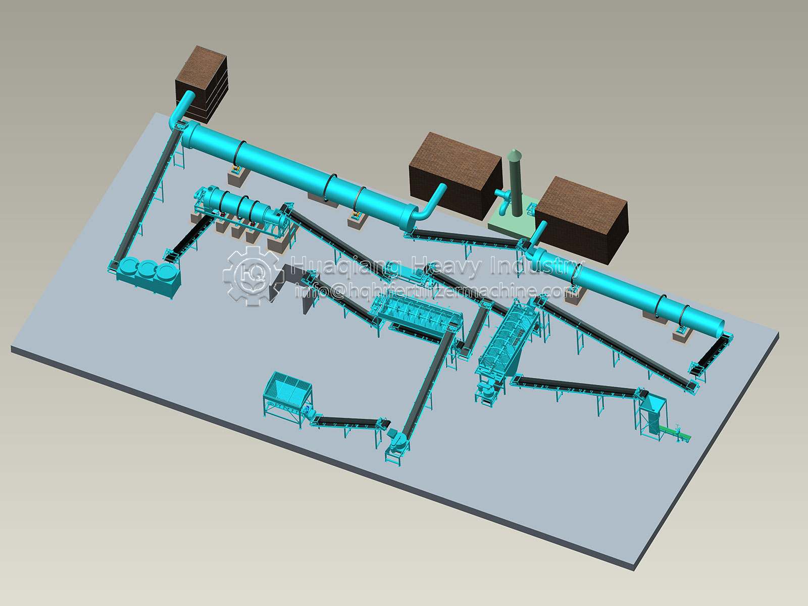 Is it necessary for the farm to build an organic fertilizer production line?