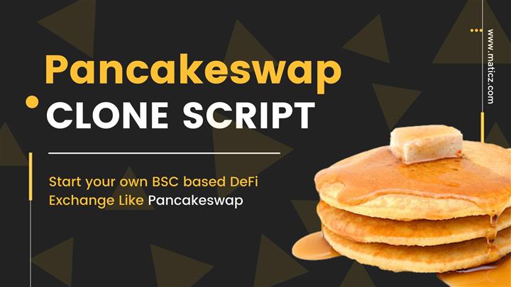 Start your own DeFi Exchange like PancakeSwap
