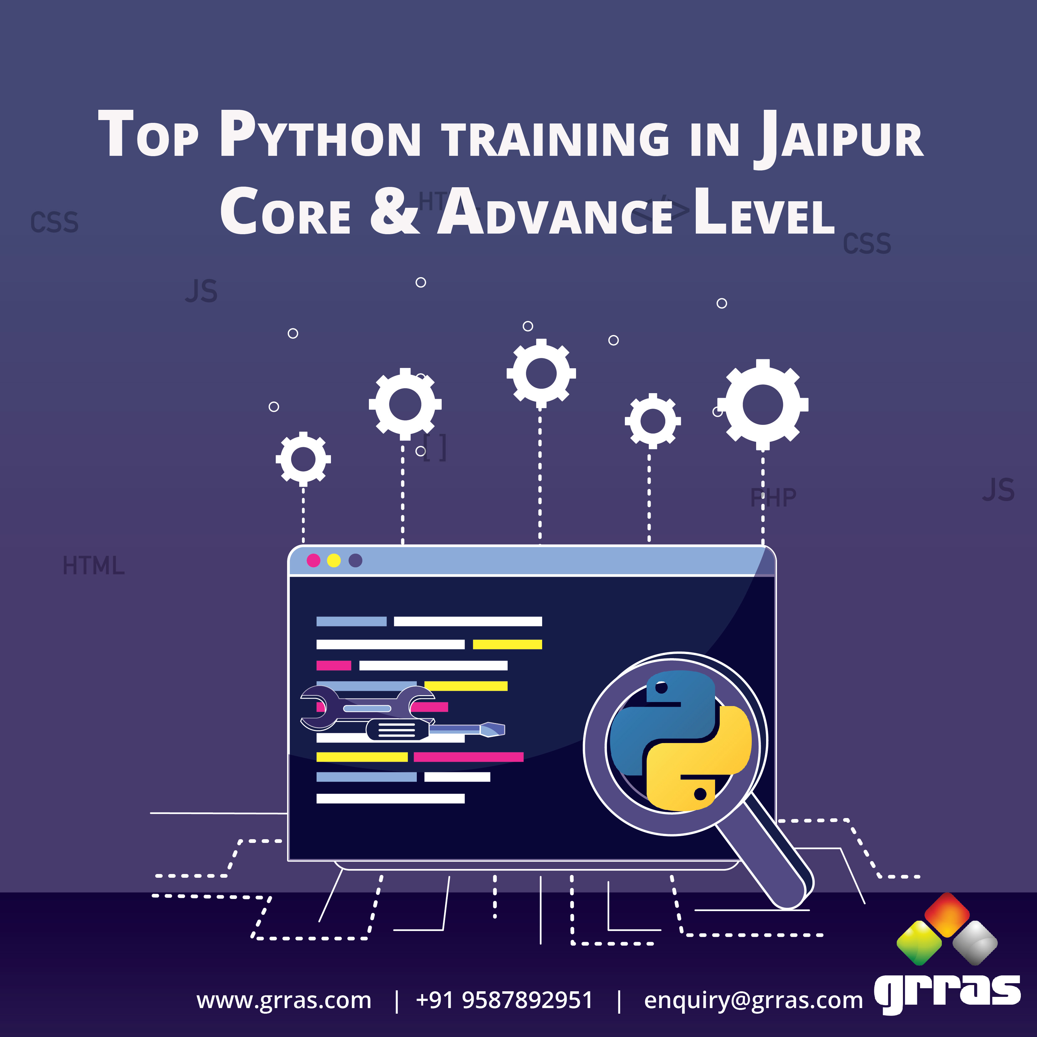 Top Python Training in Jaipur – Core & Advance Level