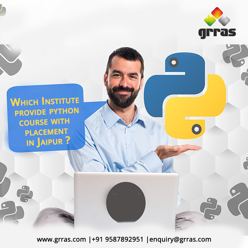 Which Institute provides Python Course with placement in Jaipur
