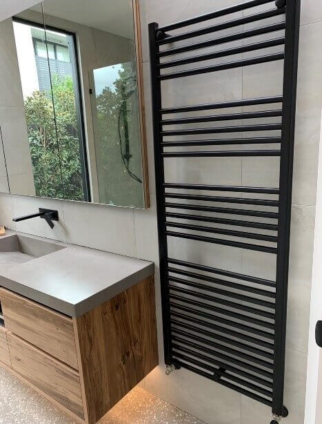 Hydronic Heated Towel Rails
